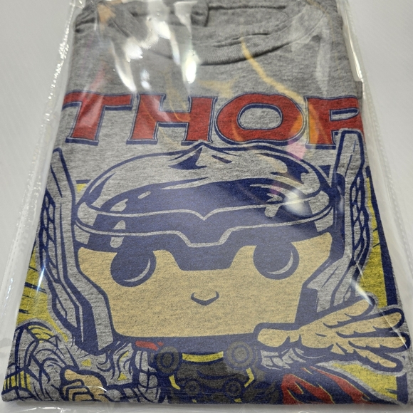 MARVEL Thor Funko Pop Boys Tshirt Size Large - Picture 4 of 5
